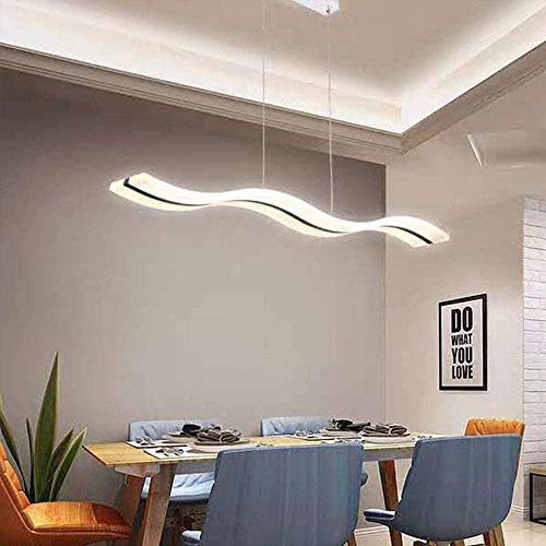 Cxwcy Ultradünnes Einzel Kronleuchter LED-hängende Anhänger-Licht-Lampe