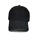 VOBOOM Men's Vintage Washed Adjustable Mesh Trucker Baseball Cap Hat BQ020 (Black)