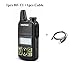 Original BAOFENG BF-T1 MINI Walkie Talkie UHF 400-470mhz Portable Two Way Radio Ham Radio Micro USB Transceiver+Programming cable