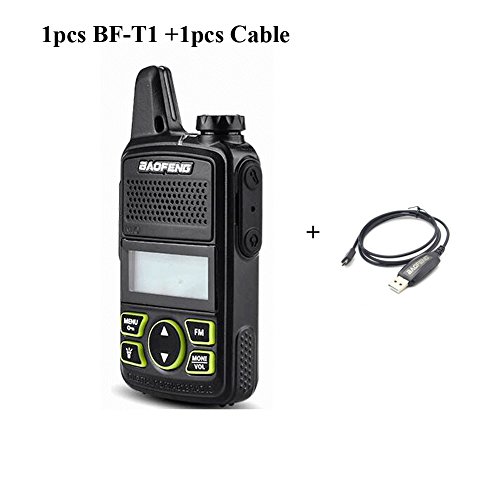 Original BAOFENG BF-T1 MINI Walkie Talkie UHF 400-470mhz Portable Two Way Radio Ham Radio Micro USB Transceiver+Programming cable Original BAOFENG BF-T1 MINI Walkie Talkie UHF 400-470mhz Portable Two Way Radio Ham Radio Micro USB Transceiver+Programming cable