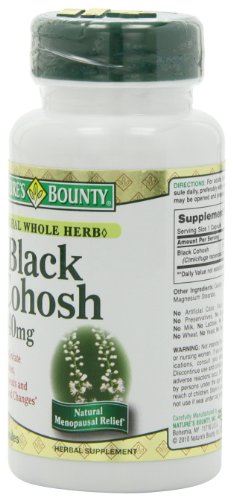 Nature's Bounty Natural Whole Herb Black Cohosh 540mg, 100 Capsules   (Pack of 2) - Thumbnail 4