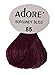 Adore Semi Permanent Hair Color - Vegan and Cruelty-Free Red Hair Dye - 4 Fl Oz - 085 Burgundy Bliss (Pack of 2)