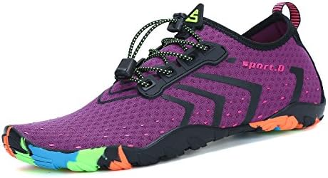 KararaoMens Womens Water Shoes Quick Dry Swim Shoes Beach Shoes Pool Surfing Aqua Sports