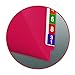 Smead Colored End Tab File Folder, Shelf-Master Reinforced Straight-Cut Tab, Letter Size, Red, 100 per Box (25710)