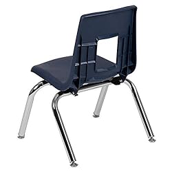 Flash Furniture Mickey Advantage Navy Student Stack