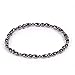 KaiKBax Vintage Black Magnetic Therapy Anklet Beads Foot Chain Healthy Weight Loss Ankle Bracelet Unisex Jewelry