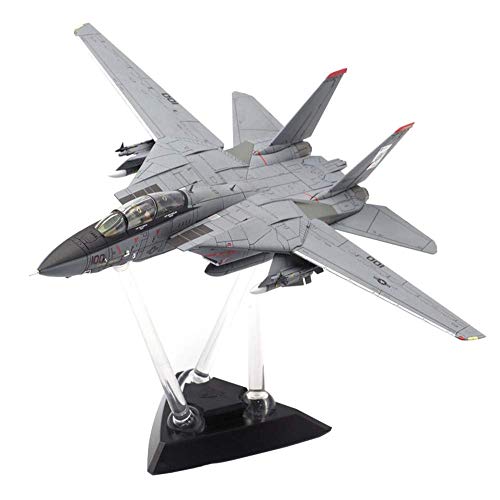 1yess 1:72 Militär F-14A Tomcat Kämpfer VF-41 Black Ace Squadron Legierung Modell, Erwachsene Geschenk und Collectibles…