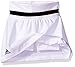 adidas Youth Girls Tennis Club Skirt, White, Medium