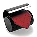 NUOLUX Men Classy Necktie Tie Box Case Organizer Formal Cylinder Style (Black)