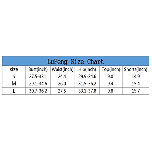 LUFENG Women's Suit Two Pieces Set Sexy Sleeveless Strapless Crop Top and Shorts Set Black M - Thumbnail 2