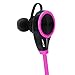 Wireless Bluetooth Runner Headset Sport Headphones with Mic, Ecandy Sweatproof Earbuds for Gym Running Noise Cancelling Headsets - Rose
