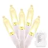 Kerstverlichting, 50 tellingen Mini Lights Batterij Aangedreven Strip Licht 10ft Fairy Starry String Lights met 8…
