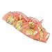 Binmer(TM) Women Beach Sunscreen Cuff Chiffon Printed Silk Scarf Driving Sleeves (Watermelon Red)