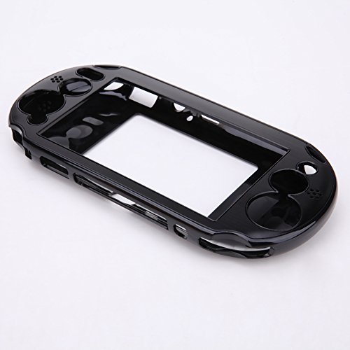Alloet Aluminum Skin Case Cover Shell for Sony PlayStation PS Vita 2000 PSV PCH-20 (Black) - Thumbnail 3