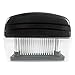 Meat Tenderizer with 48 Stainless Steel Blades, Black