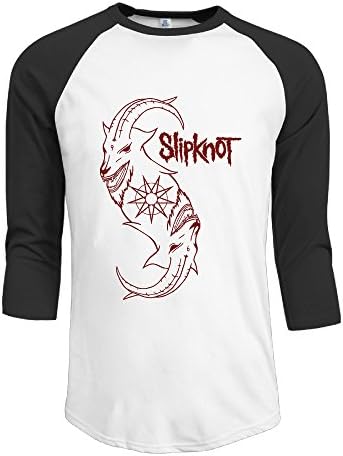 Men's 3/4 Sleeve Slipknot Iowa Jersey Raglan Shirts