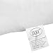 ZENY Pregnancy Pillow Maternity Belly Contoured Body U Shaped Extra Comfort Cuddler Comfort Body Support Pillow(White)