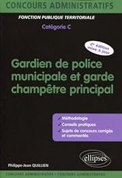 Agent de police municipale et garde champêtre principal