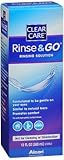 Clear Care Rinse & Go Rinsing Solution - 12 oz, Pack of 6