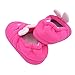 QGAKAGO(TM) Toddler Girl's Zebra Rabbit Cotton Warm Winter Non-slip Slipper