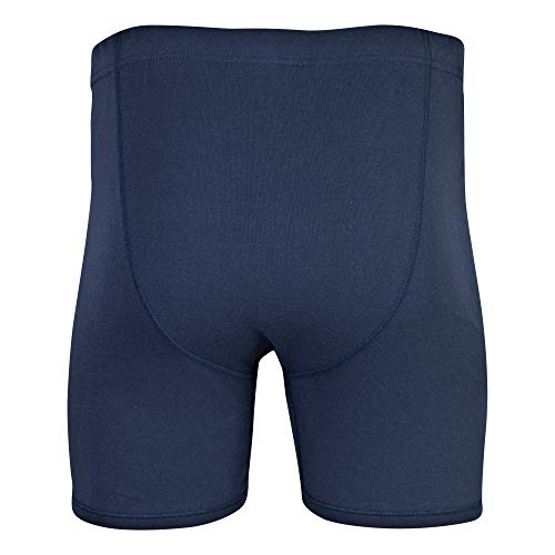 Gildan Men's Covered Waistband Boxer Briefs, Multipack, Mixed Royal (5