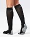 2XU Women's Compression Socks for Recovery, Black/Black, Medium