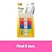 Post-it Flags, 100/On-the-Go Dispenser,.47 in Wide, Rio de Janeiro Collection (683-RIO2)