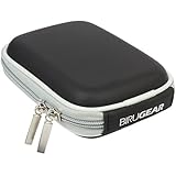 BIRUGEAR Hard Shell Eva Pouch Case - Black for Samsung T1/ T3 Portable USB 3.0 External SSD