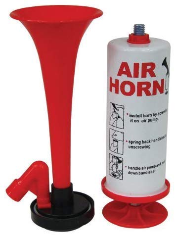 Streetwize SWHH Reusable Handheld Air Horn Clam Pack – Gasless Air Horn with Pump Action, For Stag Parties, Rugby Matches, Parties