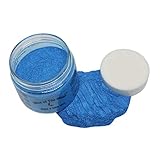 Cobalt Blue Mica Powder 1oz, Metallic Blue Powder, Cosmetic Mica, Slice of the Moon