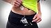 FlipBelt Zipper, Carbon, Large