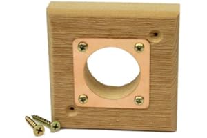 Kettle Moraine Cedar Replacement Predator Guard with Copper Portal for Eastern Bluebird Houses 1 1/2" Opening