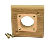 Kettle Moraine Replacement Predator Guard with Copper Portal for Eastern Bluebird Houses 1 1/2" Opening