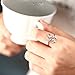 ELBLUVF 18k Stainless Steel Silver Rose Gold Plated Leaves Leaf Laurel Adjustable Branch Ring Jewelry