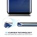 Bestfy Galaxy S8 Plus Screen Protector, 3D Curved Full Coverage Whole Tempered Glass for Galaxy S8 Plus, Black