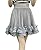 JXG Women Pleated Mesh Elastic Waist Skater Pleated Midi Cupcake Skirt