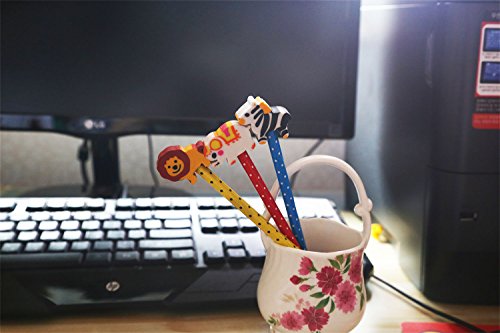 [Eraser Pencil SET ] School Kids Pencil set, Cute animal pencil erasers set, Animal Pencil set