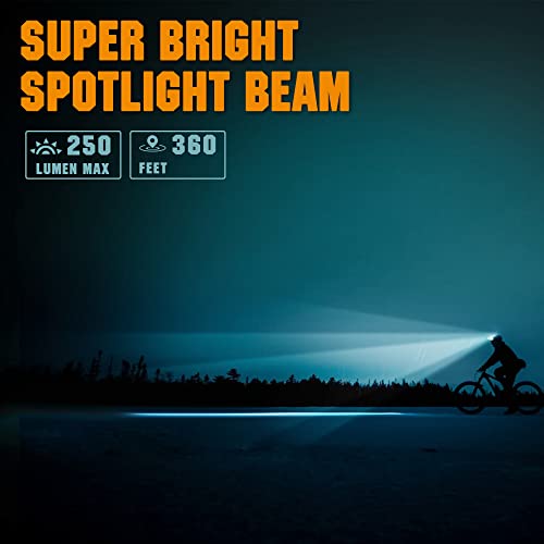 EverBrite LED Head Lamp Rechargeable, Outdoor Flashlight Headlamp with Red Light Option, IP44 Waterproof Dustproof, Hiking & Camping Gear Essentials, 2 Pack