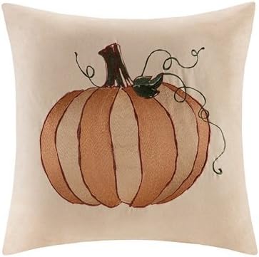 Atemperament h:27h (#) Pumpkin (3) 18X18 Inch Cotton Linen Decorative Throw Pillow Cover Cushion Case