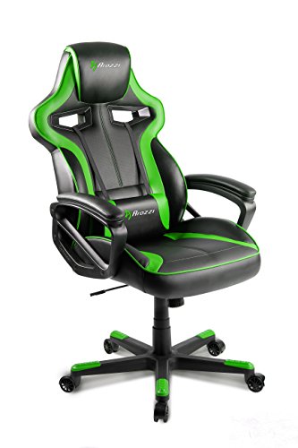 Arozzi-Milano-sedia-da-Gaming-Nero-Verde-50-x-55-x-130