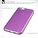 TERRAPIN TPU Gel Skin Cover Case for Apple iPhone 6/6S - Purple