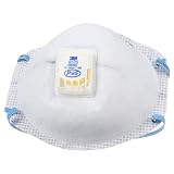 3M Particulate Respirator 8576, P95, with Nuisance Level Acid Gas Relief (Pack of 10)