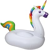 Inflatable Unicorn Float & Pool Raft - HUGE 80