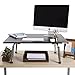 The Executive Stand Steady Standing Desk/Stand up Desk (Black)