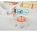 MultiBey Desktop Tape Dispenser Gold Rose Gold Metal Core Marble White Texture Office Supplies 1