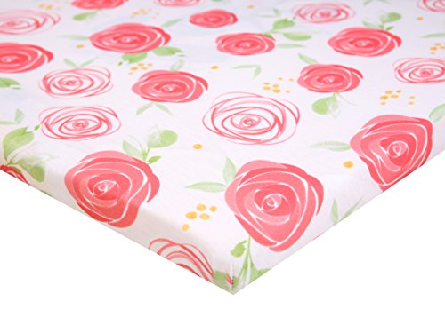 2 Playard+Portable+Mattress+Material+Flowers