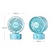 Quiet Mini USB Desk Fan, ONXE Small Desktop Personal Fan for Room Office (2 Speed) -Pink