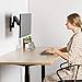 VIVO Premium Aluminum Single TV Wall Mount for 23 to 43 inch Screens, Adjustable Arm, Fits up to VESA 200x200, MOUNT-G200B