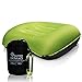 SuitedNomad Ultralight Inflatable Pillow for Camping and Backpacking - Compressible Blow Up Travel Pillow with Carry Bag and Screw Locking Carabiner, Ergonomic Design for Neck and Lumbar Support