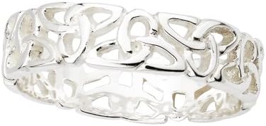 Women - Sterling Silver Trinity Band Ring